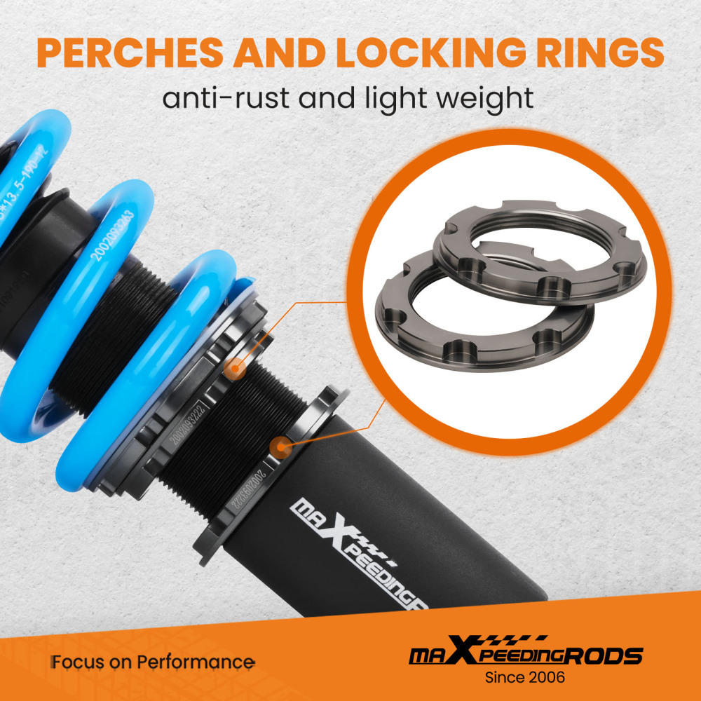 Ammortizzatore regolabile a 24 vie compatibile con compatibile per Nissan Skyline R34 BNR34 GTR ENR34 GTT Lowering Kit