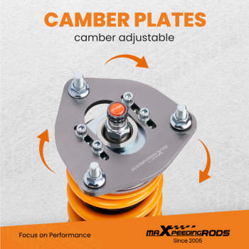 24 Ways DamperHeight Adjustment Coilover Compatible For Nissan S14 Silvia 1994-1998 Lowering Kit