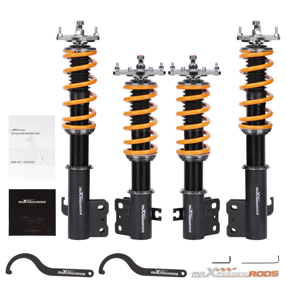 Performance Combines Filetes Damper Adjust Coilovers compatible pour Subaru Forester SF