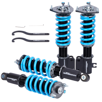 maXpeedingrods 24 Ways Adj. Damper Coilover compatible for Subaru Legacy Sedan BE BH 98-04 Lowering Kit