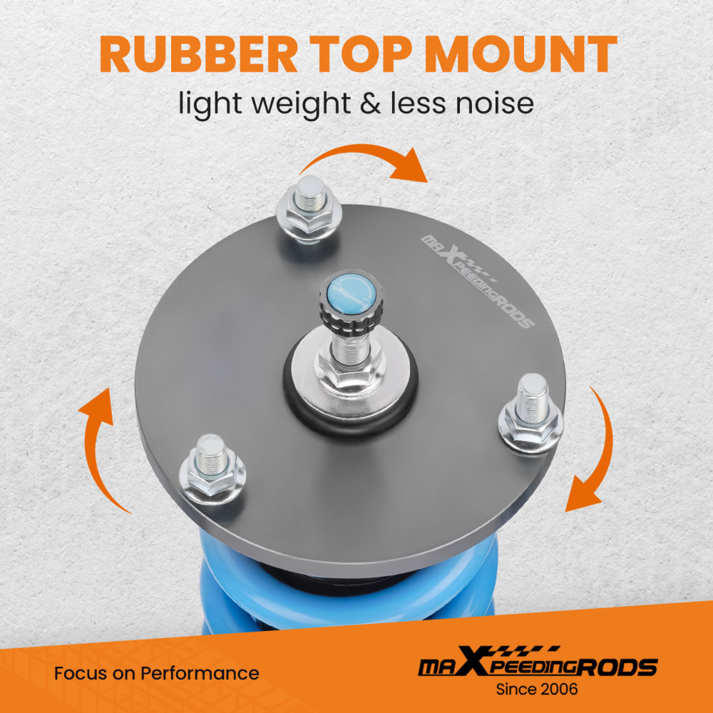 Updated Amortisseur Reglable Damper compatible pour Toyota Supra JZA70 MA70 GA70 combinés filetéskit d'abaissement