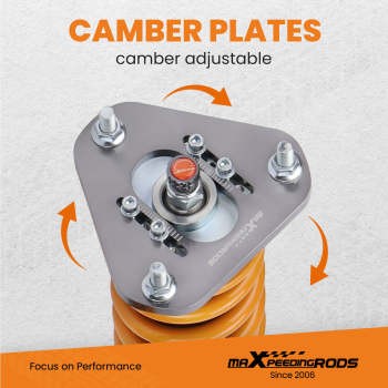 Upgraded Racing Coilovers Suspension Kits compatible for Toyota Celica GT GTS compatible for FWD 1990-1993 Lowering Kit