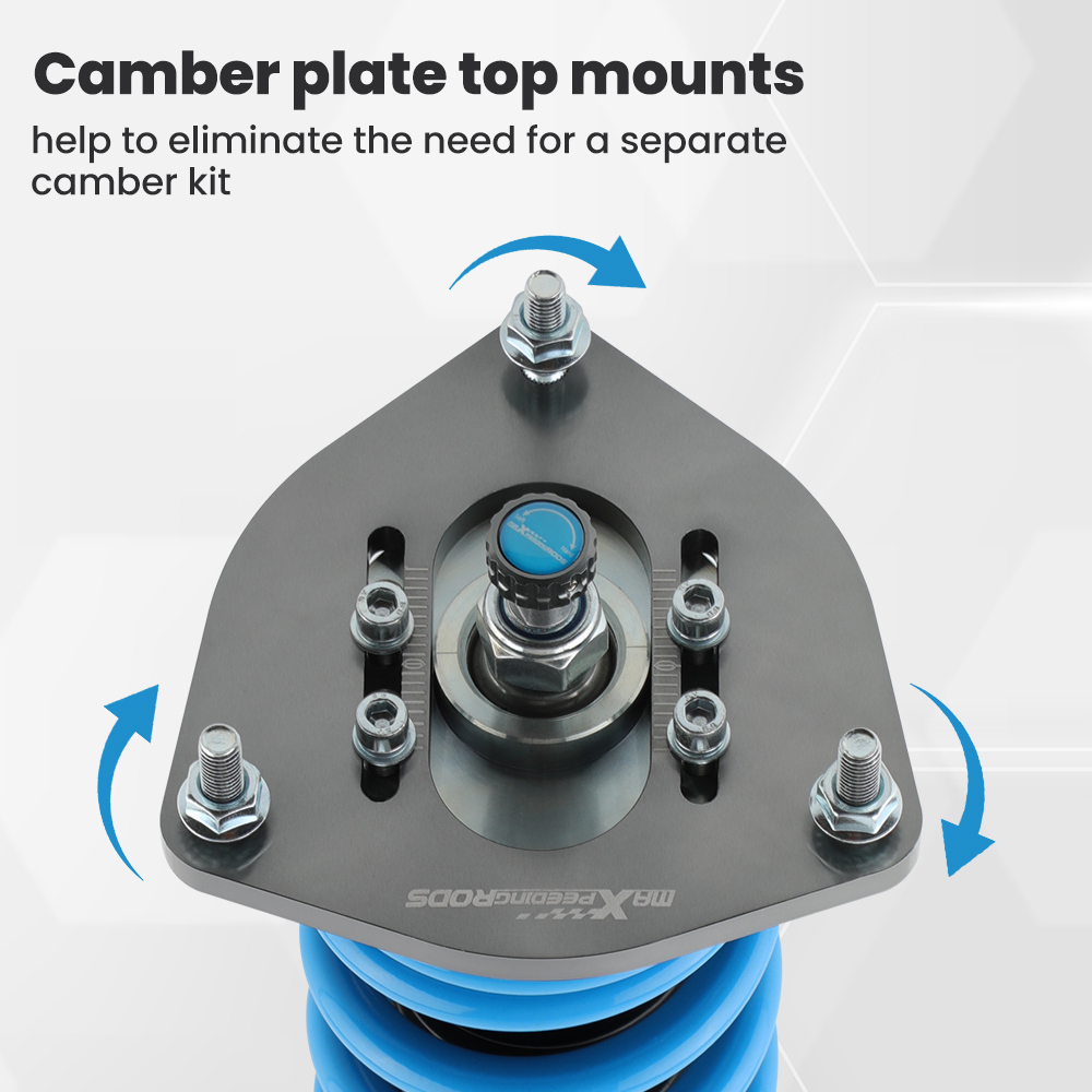 Réglable combinés filetés compatible pour Toyota Corolla E90 E100 E110 AE92 AE101 AE111 1988-1999kit dabaissement