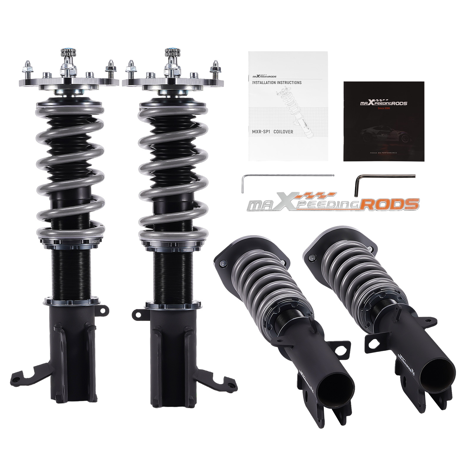 full coilovers suspension kits compatible for toyota corolla 88-99 e90 e100 e110 ae92-ae111