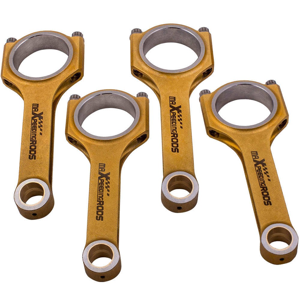 Compatible para Peugeot 207 RC 2006-2010 1.6T Titanizing 4340 EN24 H Beam Connecting Rods