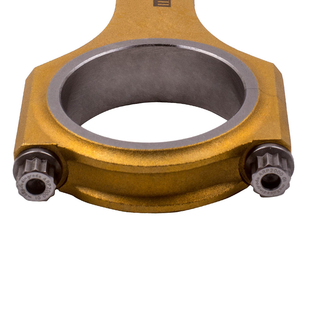 Compatible para Peugeot 207 RC 2006-2010 1.6T Titanizing 4340 EN24 H Beam Connecting Rods