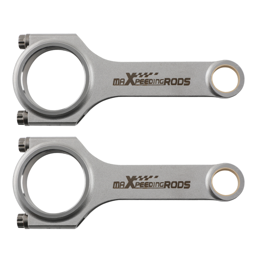 6pcs compatible para BMW N54B30 3.0 TURBO H Beam 4340 EN24 Racing Connecting Rods Conrod