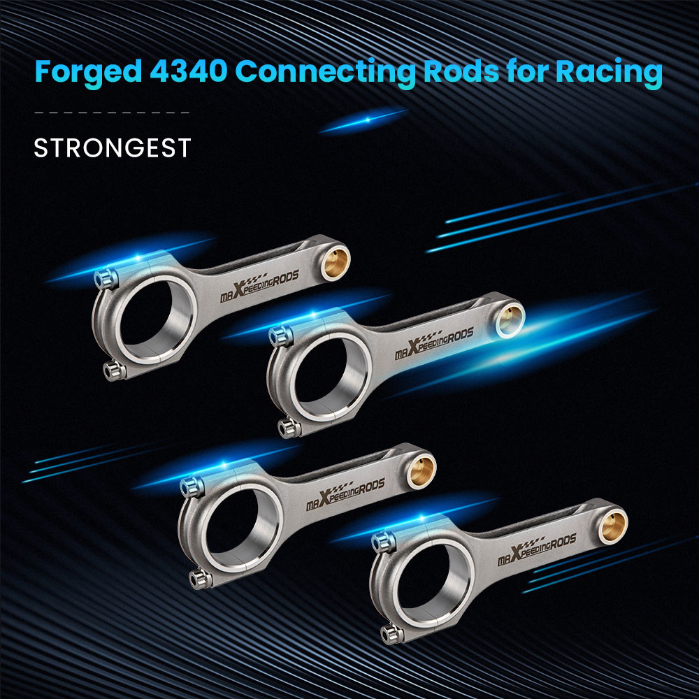 名鉄7000系、Rod2015 4340 Forged Steel H-Beam Connecting Rods For Ford Duratec