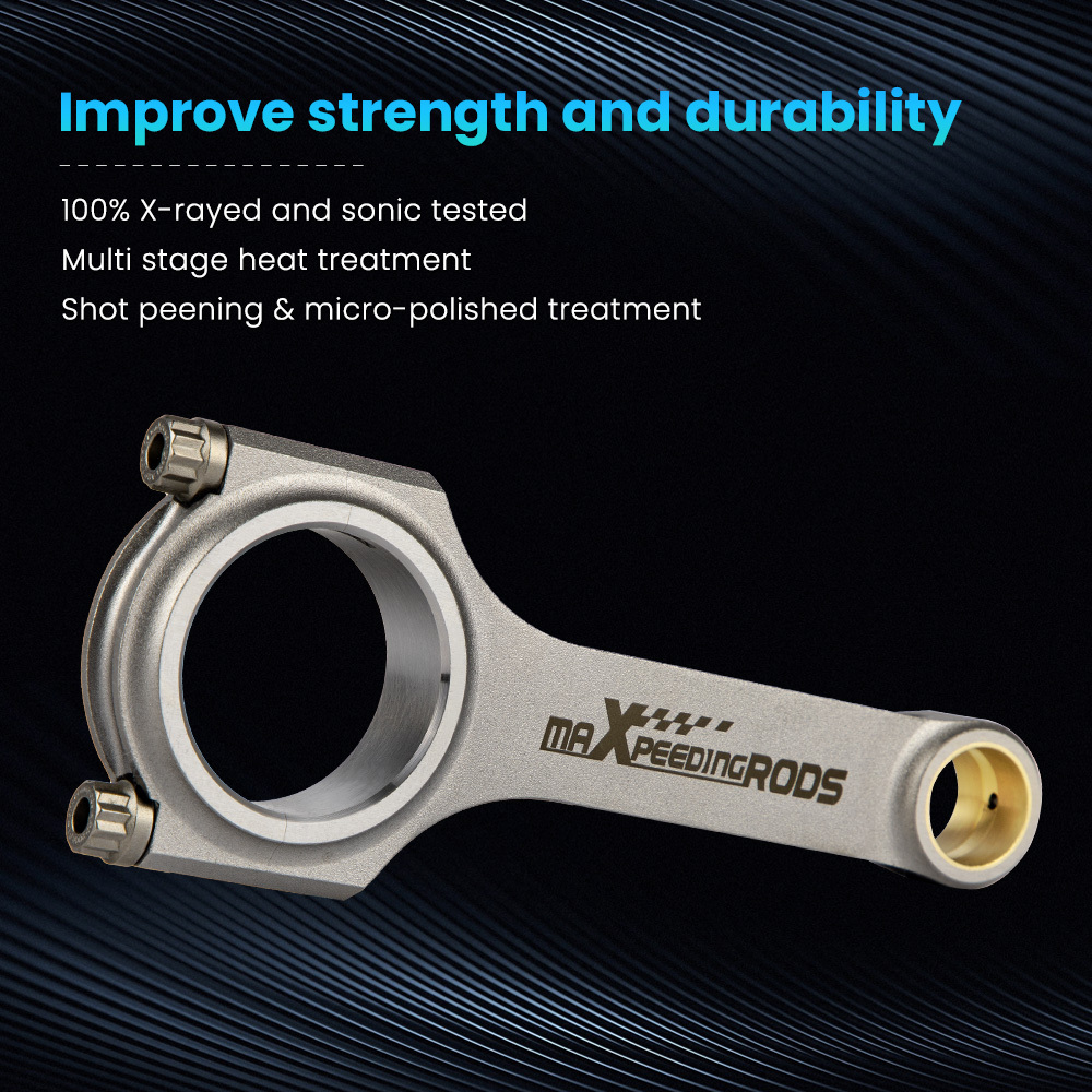 H-Beam Forged Connecting Rods Bolts compatible for Mazda 3 MPS / Compatible for Mazda speed32.3L（ 06-13）