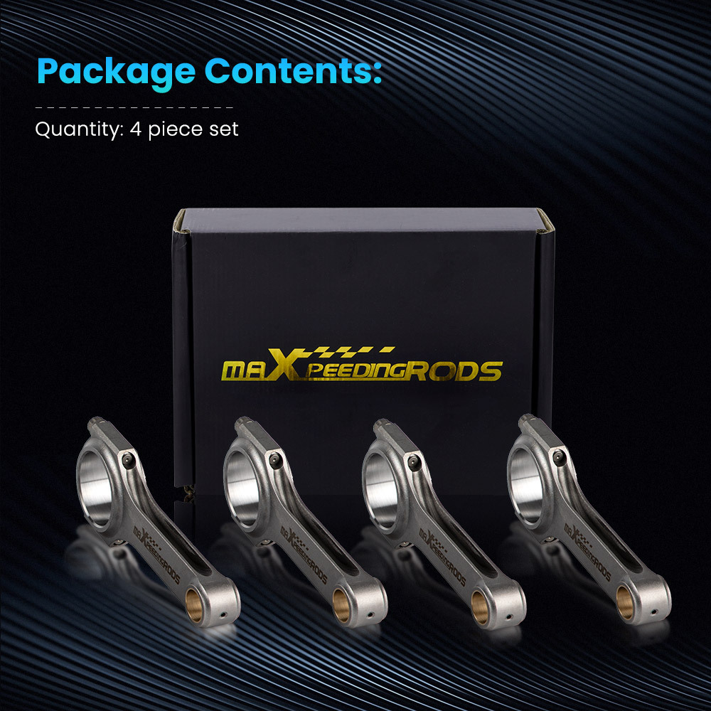 H-Beam Forged Connecting Rods Bolts compatible for Mazda 3 MPS / Compatible for Mazda speed32.3L（ 06-13）