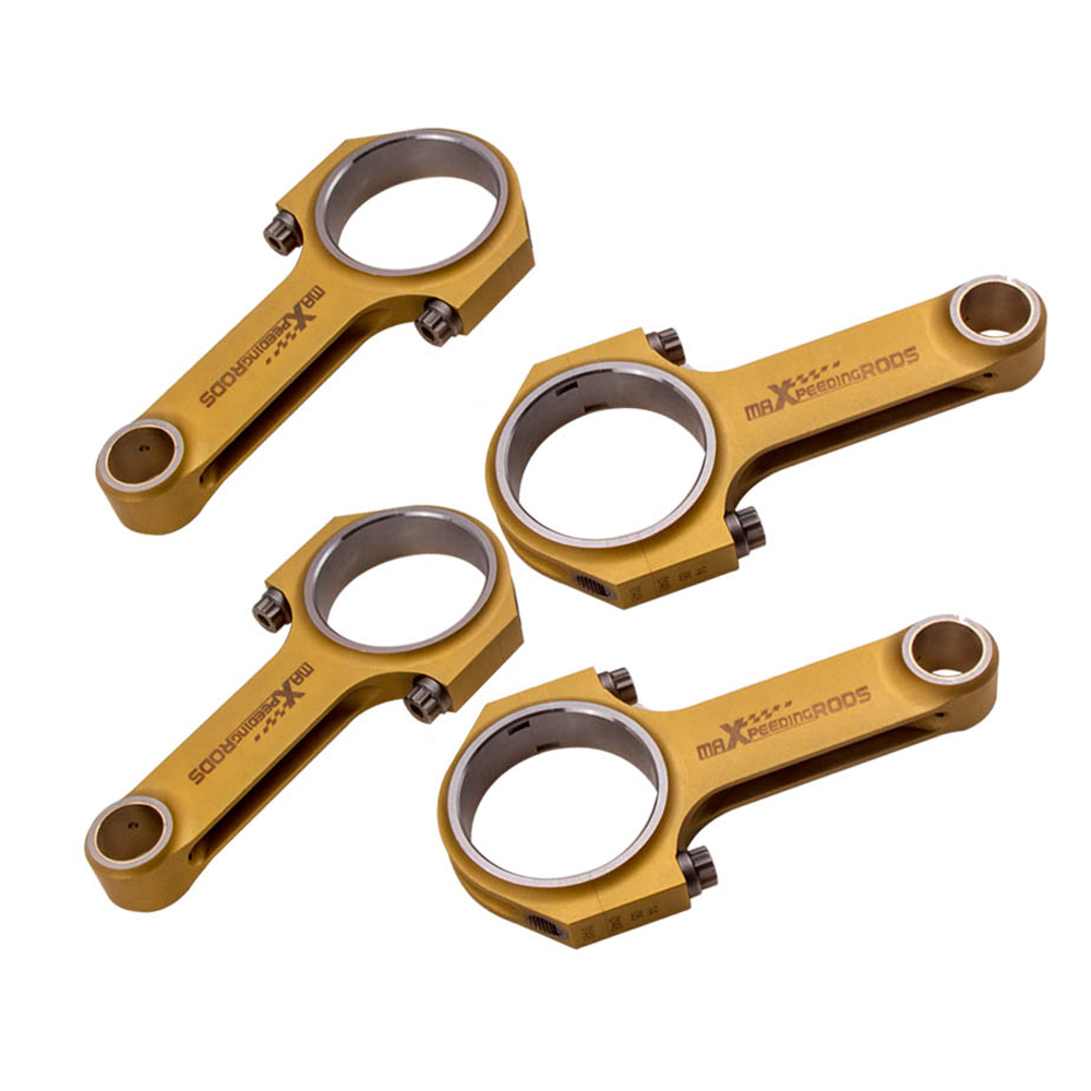 Bielas de titanización compatibles compatible para Porsche 356 1.1L 1948-1955; 912 TODO 1976 -
