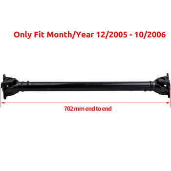 Front Drive Shaft Driveshaft Propshaft Compatible for BMW X3 E83 2.5i AUTOMATIC 2003-2010
