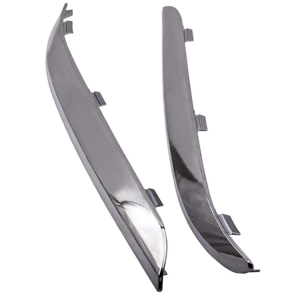 Front Bumper Molding Chrome Trim Lh & Rh compatible for Chrysler 300