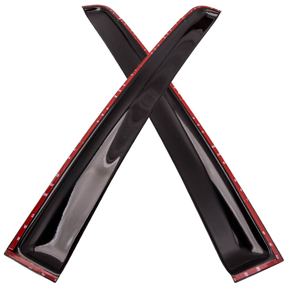 4pcs Weather Shields Window Sun Visors compatible for Mitsubishi Triton ML MN UTE 2005-2014