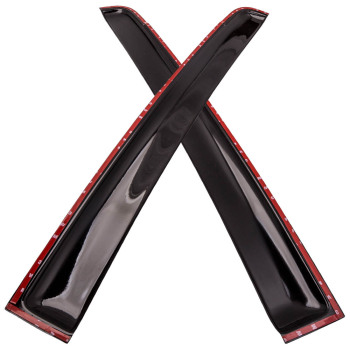 4pcs Weather Shields Window Sun Visors compatible for Mitsubishi Triton ML MN UTE 2005-2014