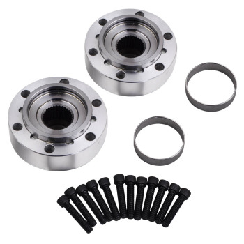 2X Cubos De Rueda Gratuitos compatible para Nissan Patrol Gu Gq compatible para Ford Maverick Manual Bloqueo