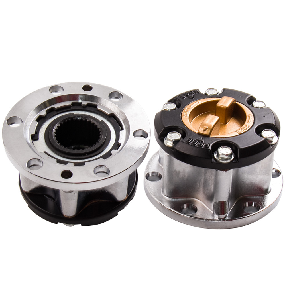 Pair Free Wheel Hubs For MT compatible for Toyota Land Cruiser HZJ80 FZJ 70/75 43530-69045