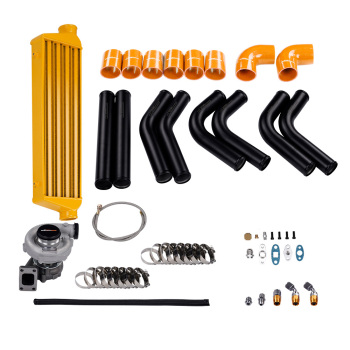Universal Turbo Kit 10pc,T3 T4,T04E,T3/T4,350hp For 1.5L-3.0L engine