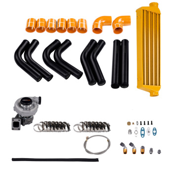 Universal Turbo Kit 10pc,T3 T4,T04E,T3/T4,350hp For 1.5L-3.0L engine