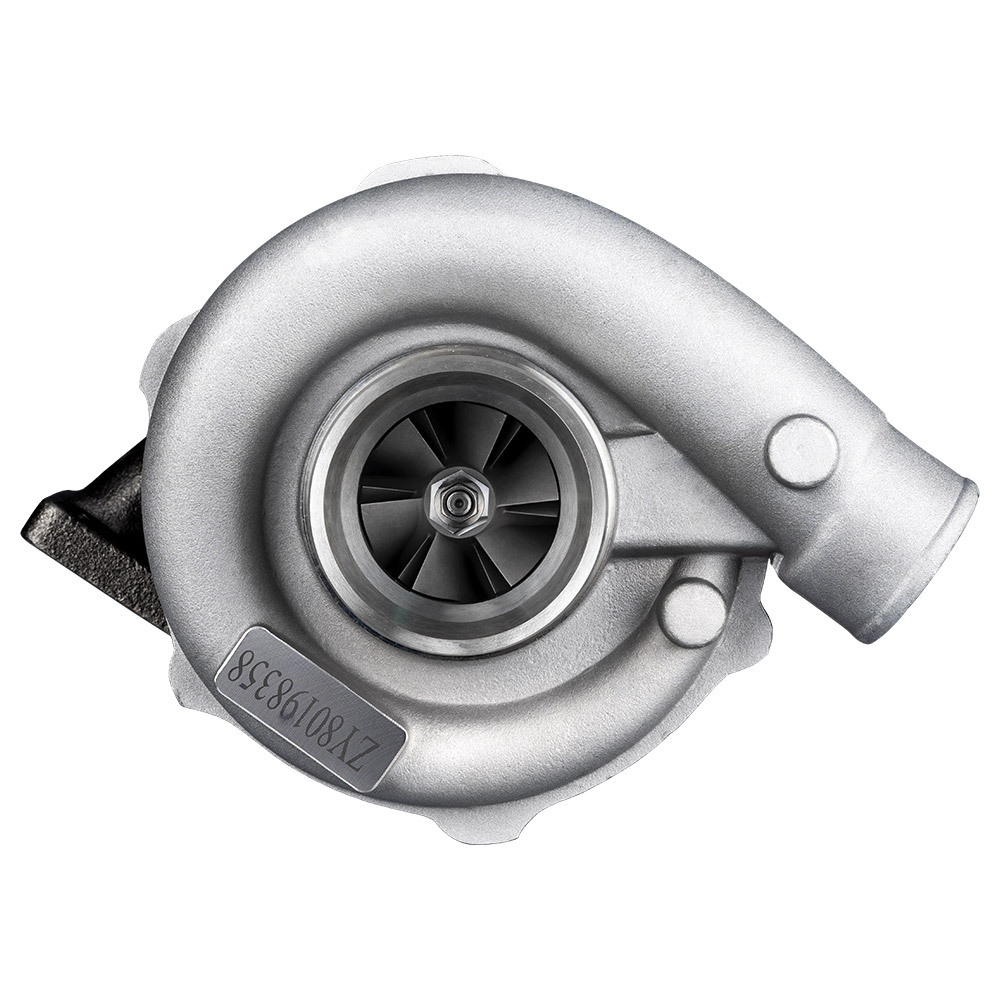T3T4 T04E Turbo A/R .57 + Ligne dhuile + Kit collecteur compatible pour Nissan Patrol Safari Y60 Y61