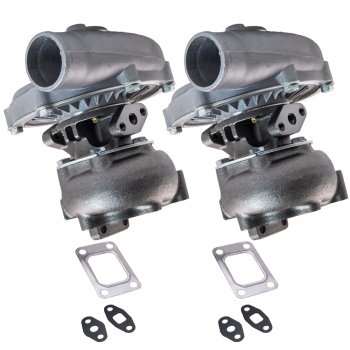 2Pcs T04E T3/t4 .63 A/r 57 Trim Turbocharger Compressor 400hp Boost Stage Iii