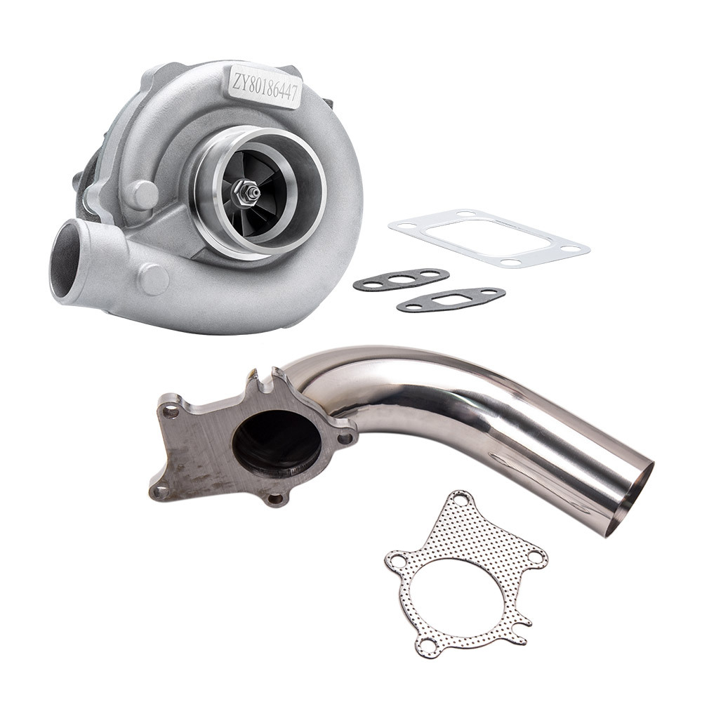 T04E T3 / T4 .63A / R 57 Turbo Turbocompressore universale e downpipe 2.5
