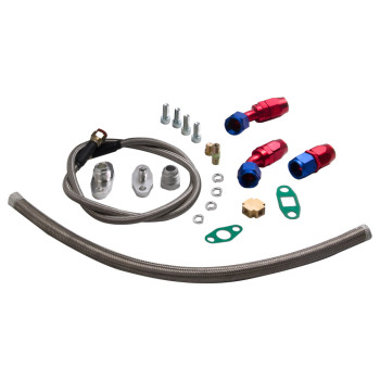 Ligne dalimentation de retour dhuile + turbocompresseur universel pour 1,5 L à 2,5 L tout moteur 4/6 cylindres