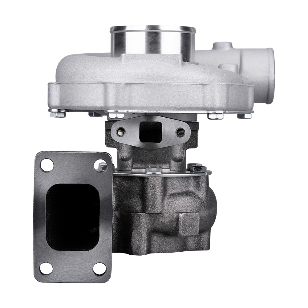 T04E T3 / T4 TURBOCOMPRESSEUR .63 A / R 57 W / Ligne dhuile + Refroidisseur Intermédiaire + Kits de tuyaux de tuyauterie