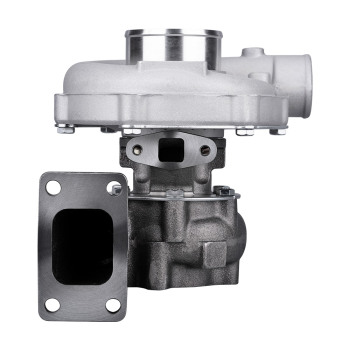 T04E T3 / T4 TURBOCOMPRESSEUR .63 A / R 57 W / Ligne dhuile + Refroidisseur Intermédiaire + Kits de tuyaux de tuyauterie