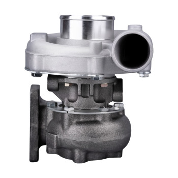 T04E T3 / T4 TURBOCOMPRESSEUR .63 A / R 57 W / Ligne dhuile + Refroidisseur Intermédiaire + Kits de tuyaux de tuyauterie