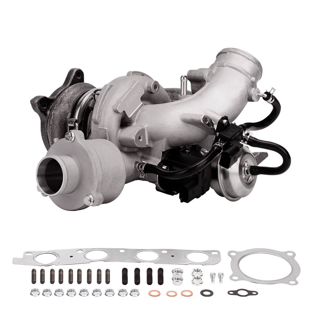 Turbocharger compatible pour Audi A4 A5 A6 Q5 compatible pour VW Volkswagen 2.0 TFSI 2009-2012 Quattro 06H145702L 06H145701Q