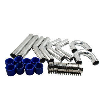 Universel pour GT2871 Turbocompresseur Eau Froide + 3 pouces Pinces de Tuyauterie Intercooler