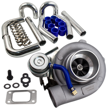 Universal para GT2871 Turbocompresor Agua fría +3 pulgadas Intercooler Tubería Abrazaderas de tubería