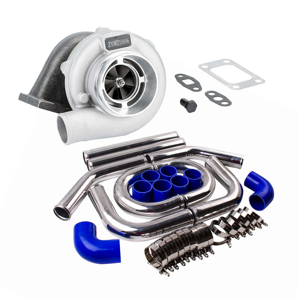 Buy Turbo for GT30 GT3076 GT3037 Intercooler Turbo Piping pipe Kit Aluminum Hose Pipe and other