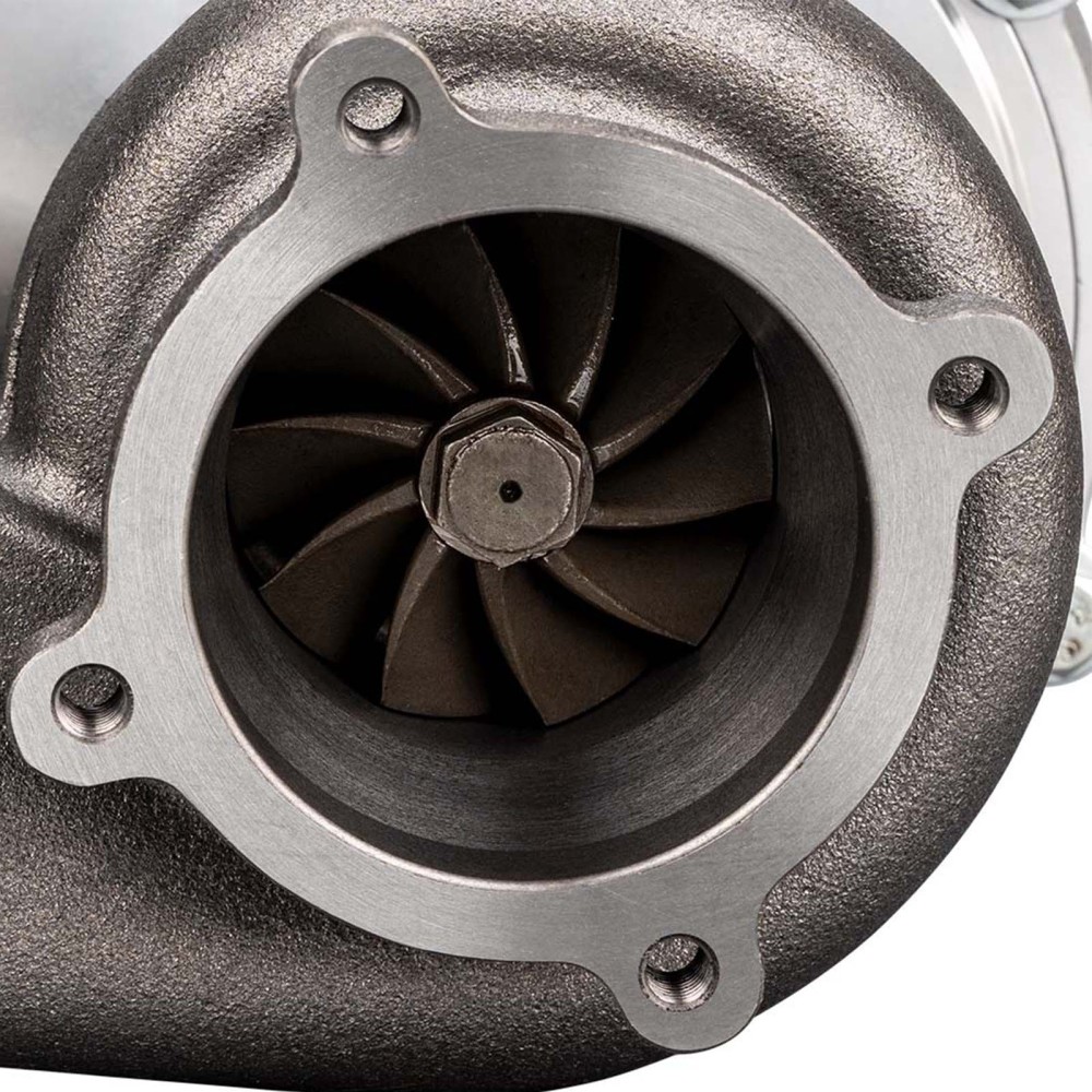 For GT3582 GT35 T3 Turbo + Oil feedReturn Line Kit Universal Turbocharger A/R .63