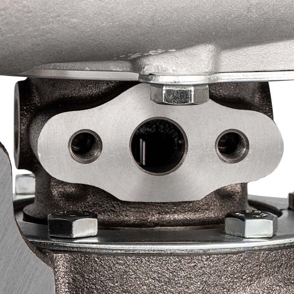 For GT3582 GT35 T3 Turbo + Oil feedReturn Line Kit Universal Turbocharger A/R .63