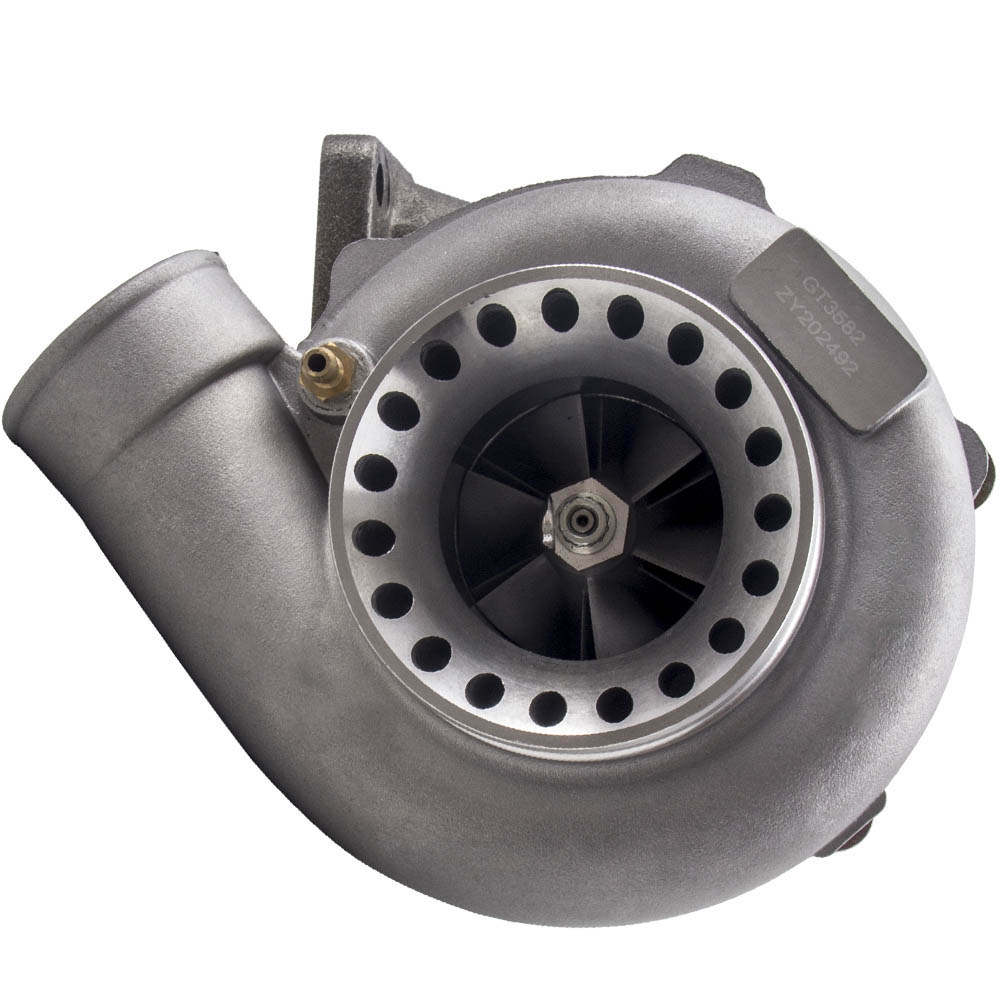 Universal para gt35 turbo turbocompresor refrigerado por agua y kit de tubería de intercooler de 2,5 pulgadas