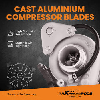 Turbocharger Compatible for Toyota Hiace Hilux surf compatible for Land cruiser CT20 17201 54060 Turbo Turbocharger