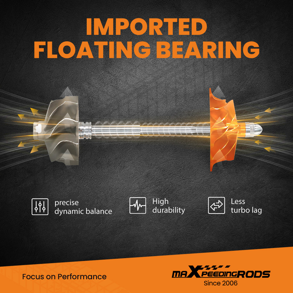 K04-001 Turbocompresseur compatible pour VW Golf Audi A3 TT compatible pour VW SEAT SKODA 1.8 T 53049500001