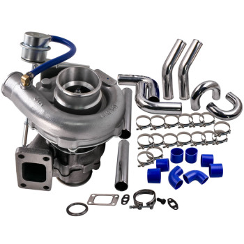 t3 t4 T3T4 Turbo V-Band A/R .63 Universal amp; 76mm 3inch intercooler piping Kits