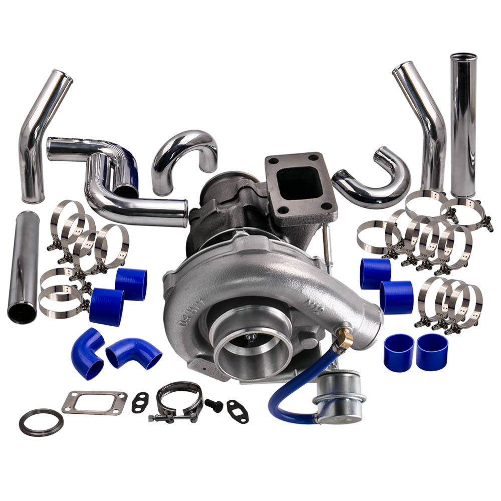 T3 Turbo V-Band A / R .63 Kit tubazioni intercooler universali da 76 mm e 3 pollici