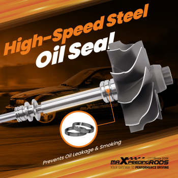 For GT30 GT3076 Universal Billet Turbocharger 500HP Ball Bearing Turbine AR 0.82