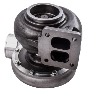 For GT45 Turbocharger T4 V-BAND 1.05 A/R 78Trim 600+HP Boost + Oil Feed Line Kits