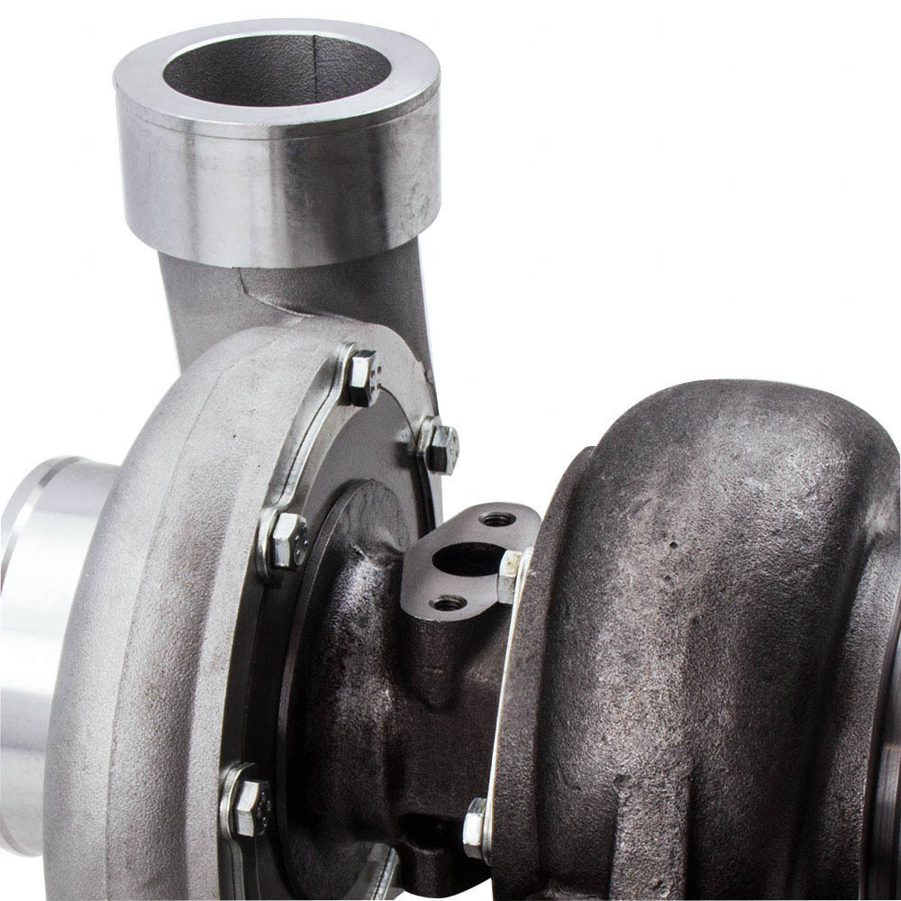 For GT45 Turbocharger T4 V-BAND 1.05 A/R 78Trim 600+HP Boost + Oil Feed Line Kits