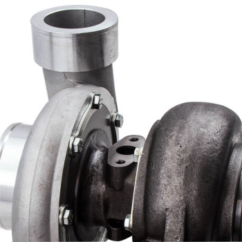 For GT45 Turbocharger T4 V-BAND 1.05 A/R 78Trim 600+HP Boost + Oil Feed Line Kits