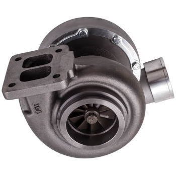 Para GT45 T4 / T66 600 + Cargador turbo HP V-Band + Intercooler de montaje frontal de 600x300x76mm