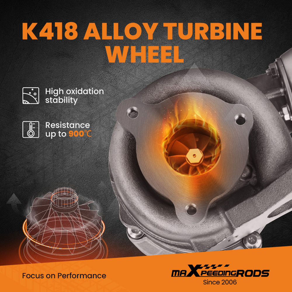 Para GT1749V Turbo compatible para Charger compatible Para Mitsubishi Carisma 1.9 DI-D F9Q compatible para Nissan Volvo S40 708639-0001