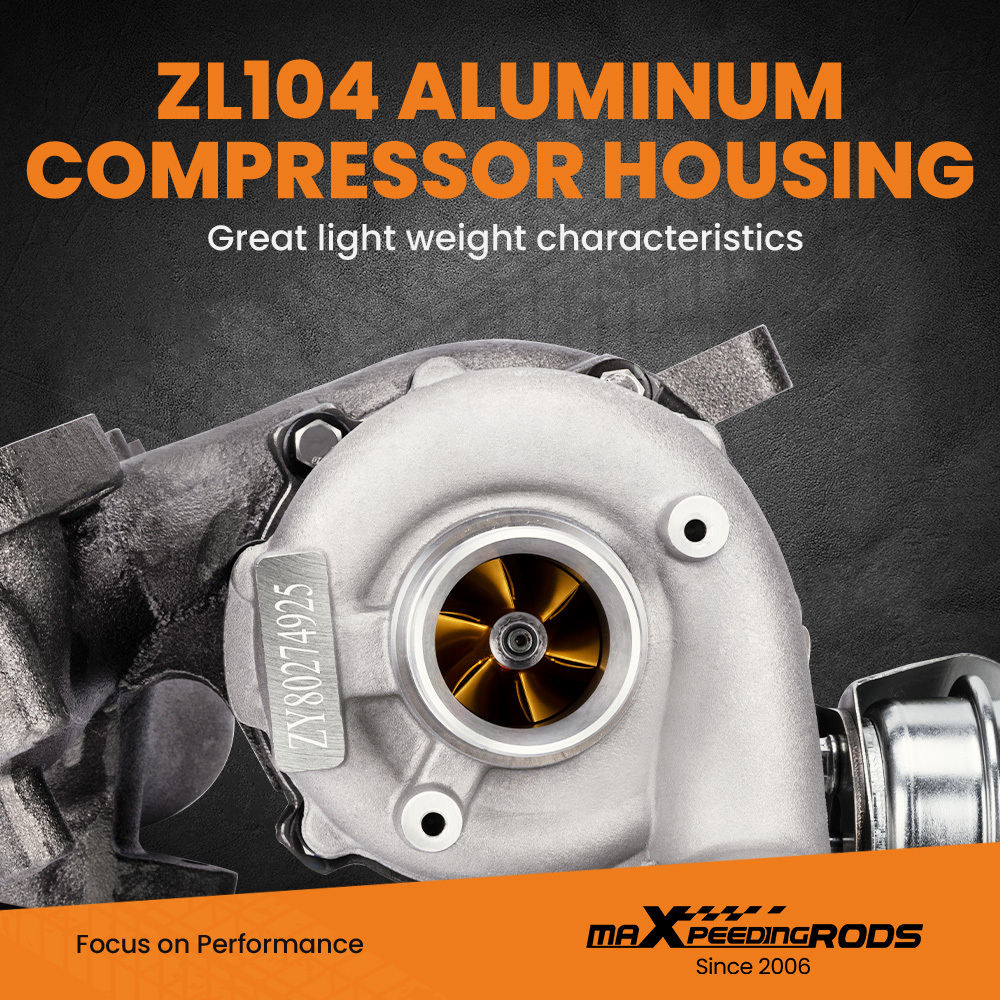Billet Turbocharger pour A3 140HP 2.0 BKD AVZ engine turbine w. manifold gaskets