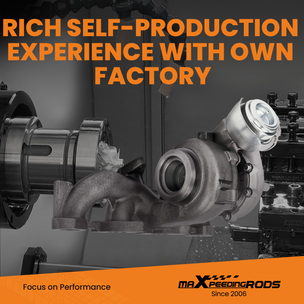 Billet Turbocharger pour A3 140HP 2.0 BKD AVZ engine turbine w. manifold gaskets