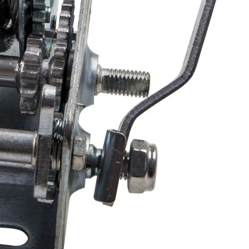 3500lbs Dual Gear Hand Winch Crank 10m Steel Strap Heavy Duty ATV Boat Trailer